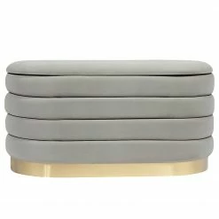 INSTYLE by Kayoom Polsterbank Aiden - Grau -WOHNZIMMERMÖBEL Verkäufe 1000335747 220223 031 DETAILS P000000001000335747