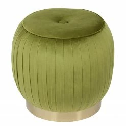 INSTYLE by Kayoom Polsterhocker Lilje - Pistaziengrün