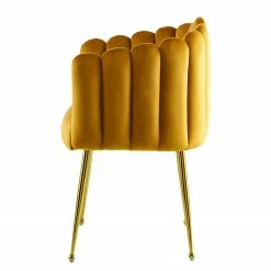 INSTYLE by Kayoom Armlehnenstuhl Mucha - Goldgelb -WOHNZIMMERMÖBEL Verkäufe 1000335765 220223 031 DETAILS P000000001000335765