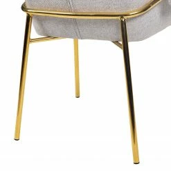 INSTYLE by Kayoom Armlehnenstuhl Kelsey - Lichtgrau -WOHNZIMMERMÖBEL Verkäufe 1000335775 220223 034 DETAILS P000000001000335775