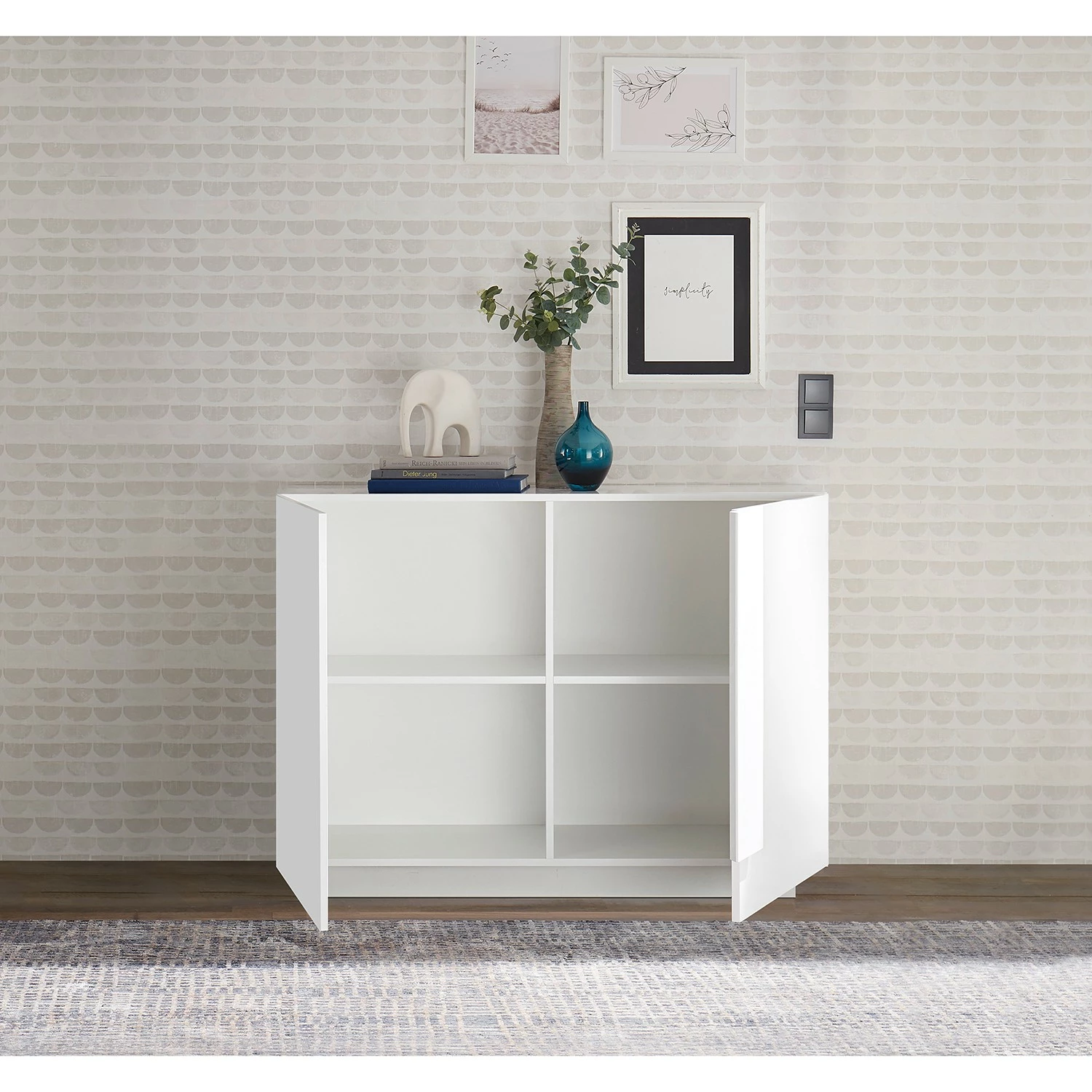 LC Spa Kommode Jupiter - Hochglanz Weiß 2 LC Spa Kommode Jupiter - Hochglanz Weiß – Bild 2