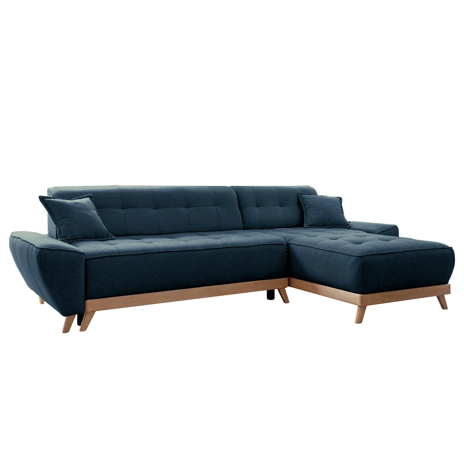 Norrwood Ecksofa Surribas - Webstoff Lark: Dunkelblau 4 Norrwood Ecksofa Surribas - Webstoff Lark: Dunkelblau – Bild 4