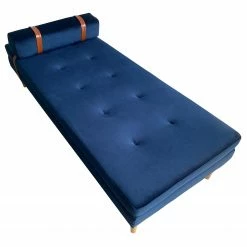 Norrwood Recamieren Thasos II - Samt - Marineblau