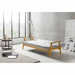 Norrwood Schlafsofa Boss I - Webstoff - Lichtgrau - Mit Schlaffunktion -WOHNZIMMERMÖBEL Verkäufe 1000339573 220329 022 MOOD DETAILS P000000001000339573 mood