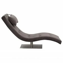 Loftscape Relaxliege Motiv - Samt - Taupe -WOHNZIMMERMÖBEL Verkäufe 1000339578 220329 040 DETAILS P000000001000339578