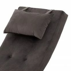 Loftscape Relaxliege Motiv - Samt - Taupe -WOHNZIMMERMÖBEL Verkäufe 1000339578 220329 062 DETAILS P000000001000339578