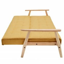 Norrwood Schlafsofa Pamban I - Strukturstoff - Senfgelb -WOHNZIMMERMÖBEL Verkäufe 1000339587 220329 030 DETAILS P000000001000339587