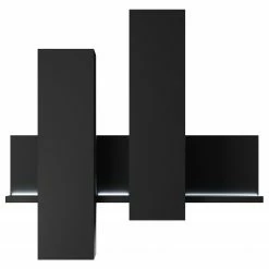 Loftscape Hängeschrank Littor - Inkl. Beleuchtung - Schwarz -WOHNZIMMERMÖBEL Verkäufe 1000339741 220311 040 DETAILS P000000001000339741