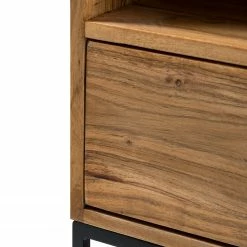 Ars manufacti TV-Lowboard Woodson V - Akazie massiv / Metall - Akazie Hellbraun -WOHNZIMMERMÖBEL Verkäufe 1000339799 220311 056 DETAILS P000000001000339799