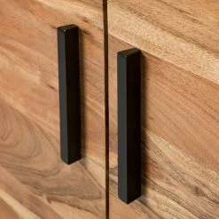 Ars manufacti Sideboard Woodson II - Akazie massiv / Metall - Akazie Hellbraun -WOHNZIMMERMÖBEL Verkäufe 1000339802 220311 060 DETAILS P000000001000339802