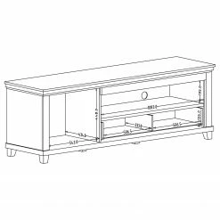Ridgevalley TV-Lowboard Emmanuela - Dunkelgrün 9 Ridgevalley TV-Lowboard Emmanuela - Dunkelgrün -WOHNZIMMERMÖBEL Verkäufe 1000339985 220317 501 SKETCH DETAILS P000000001000339985 sketch