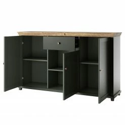 Ridgevalley Sideboard Emmanuela II - Dunkelgrün -WOHNZIMMERMÖBEL Verkäufe 1000339989 220317 030 DETAILS P000000001000339989