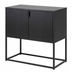 Norrwood Kommode Cascavel II - Metall - Schwarz