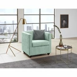 Looks by Wolfgang Joop Sessel Looks I - Microfaser Era: Türkis - Kugel -WOHNZIMMERMÖBEL Verkäufe 1000340488 220512 020 MOOD DETAILS P000000001000340488 mood