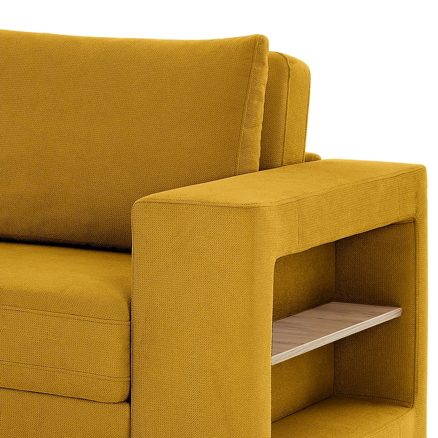 Looks by Wolfgang Joop Sofa Looks V-2 (2-Sitzer) - Microfaser Marta: Senfgelb - Breite: 172 cm 11 Looks by Wolfgang Joop Sofa Looks V-2 (2-Sitzer) - Microfaser Marta: Senfgelb - Breite: 172 cm – Bild 11