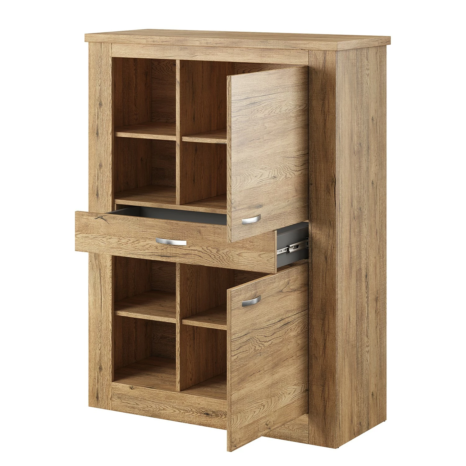 Loftscape Kommode Kilcar - Eiche Dekor 6 Loftscape Kommode Kilcar - Eiche Dekor – Bild 6