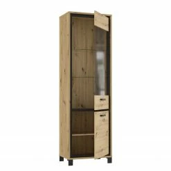 Loftscape Wohnwand Egan (4-teilig) - Eiche Artisan Dekor / Eiche Schwarz Dekor 19 Loftscape Wohnwand Egan (4-teilig) - Eiche Artisan Dekor / Eiche Schwarz Dekor -WOHNZIMMERMÖBEL Verkäufe 1000341907 220331 060 DETAILS P000000001000341907