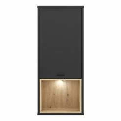 Loftscape Wohnwand Mazzo (4-teilig) - Schwarz / Eiche Artisan Dekor 30 Loftscape Wohnwand Mazzo (4-teilig) - Schwarz / Eiche Artisan Dekor -WOHNZIMMERMÖBEL Verkäufe 1000341908 220331 065 DETAILS P000000001000341908