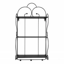 Loftscape Wandregal Konstanze - Metall - Schwarz -WOHNZIMMERMÖBEL Verkäufe 1000341928 220323 032 DETAILS P000000001000341928