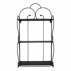 Loftscape Wandregal Konstanze - Metall - Schwarz -WOHNZIMMERMÖBEL Verkäufe 1000341928 220323 036 DETAILS P000000001000341928