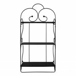 Loftscape Wandregal Konstanze - Metall - Schwarz -WOHNZIMMERMÖBEL Verkäufe 1000341928 220323 037 DETAILS P000000001000341928