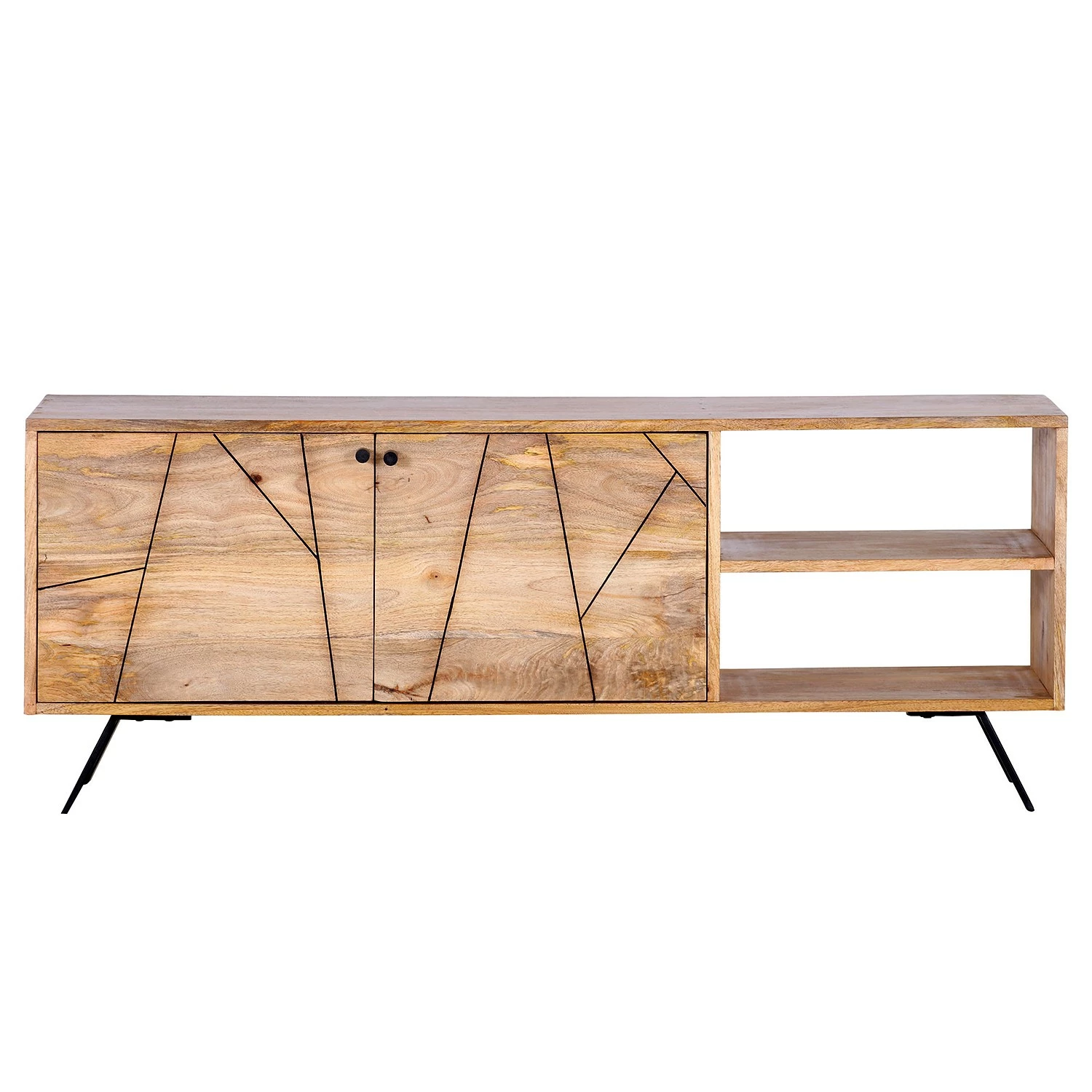 Naturoo TV-Lowboard Pic - Mango massiv 5 Naturoo TV-Lowboard Pic - Mango massiv – Bild 5