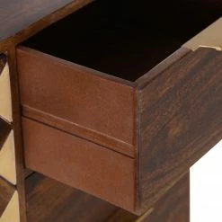 Red Living Sideboard Nook - Mango massiv / Metall - Mango / Gold -WOHNZIMMERMÖBEL Verkäufe 1000341969 220331 032 DETAILS P000000001000341969