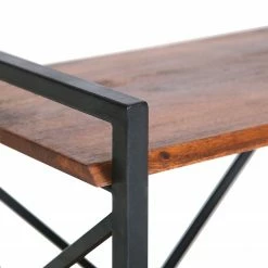 Red Living Regal Ugo II - Mango massiv / Metall - Mango / Schwarz -WOHNZIMMERMÖBEL Verkäufe 1000341970 220331 030 DETAILS P000000001000341970