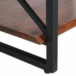 Red Living Regal Ugo II - Mango massiv / Metall - Mango / Schwarz -WOHNZIMMERMÖBEL Verkäufe 1000341970 220331 070 DETAILS P000000001000341970