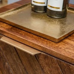 Red Living Kommode Nook - Mango massiv / Metall - Mango / Gold -WOHNZIMMERMÖBEL Verkäufe 1000341972 220331 064 DETAILS P000000001000341972