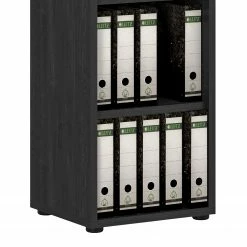 Maja Möbel Aktenregal Homebase - Esche Schwarz Dekor - Höhe: 113 cm 9 Maja Möbel Aktenregal Homebase - Esche Schwarz Dekor - Höhe: 113 cm -WOHNZIMMERMÖBEL Verkäufe 1000341977 220325 040 DETAILS P000000001000341977