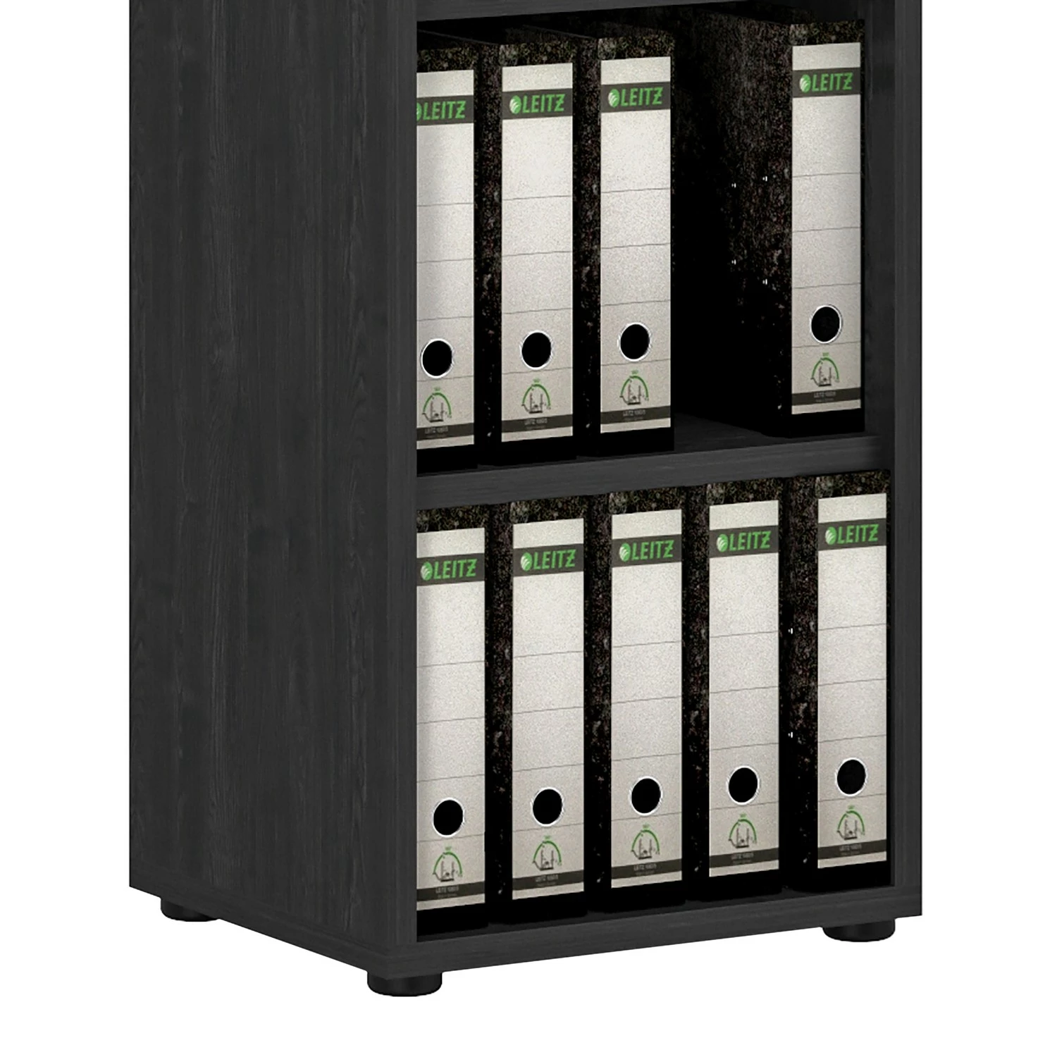 Maja Möbel Aktenregal Homebase - Esche Schwarz Dekor - Höhe: 113 cm 4 Maja Möbel Aktenregal Homebase - Esche Schwarz Dekor - Höhe: 113 cm – Bild 4