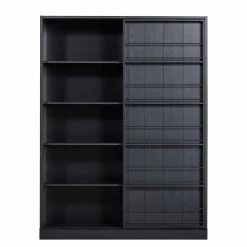 Red Living Schrank Vogue - Kiefer massiv - Kiefer Schwarz -WOHNZIMMERMÖBEL Verkäufe 1000342109 220401 060 DETAILS P000000001000342109