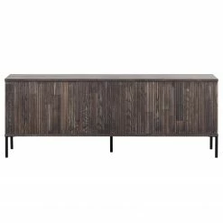 Naturoo Sideboard Woodrow II - Esche Dunkel -WOHNZIMMERMÖBEL Verkäufe 1000342121 220401 040 DETAILS P000000001000342121