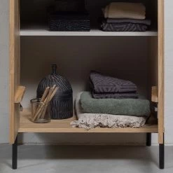 Naturoo Schrank Woodrow - Eiche -WOHNZIMMERMÖBEL Verkäufe 1000342124 220401 070 DETAILS P000000001000342124