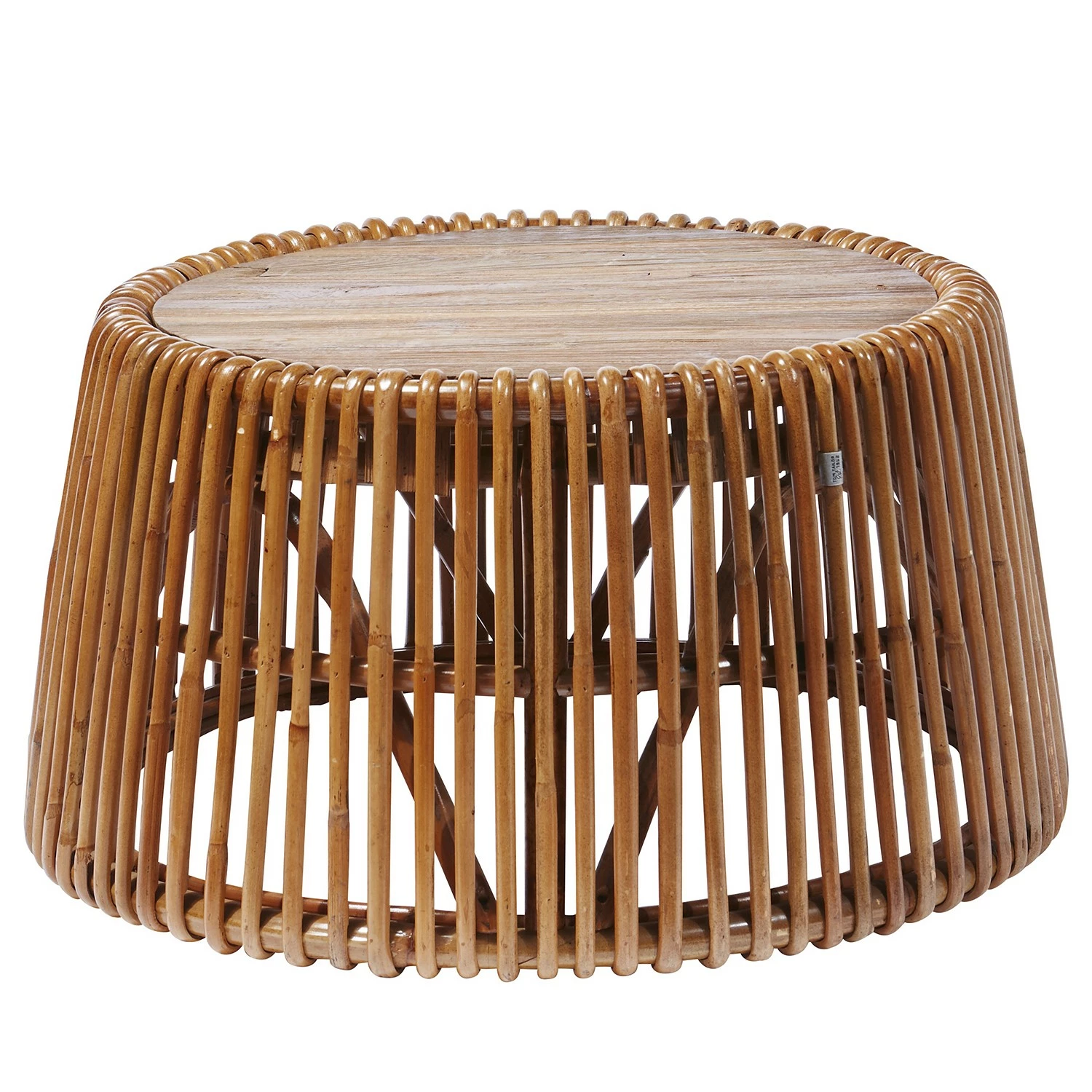 Tom Tailor Beistelltisch Perira II - Teak massiv / Rattan - Teak / Rattan 1 Tom Tailor Beistelltisch Perira II - Teak massiv / Rattan - Teak / Rattan