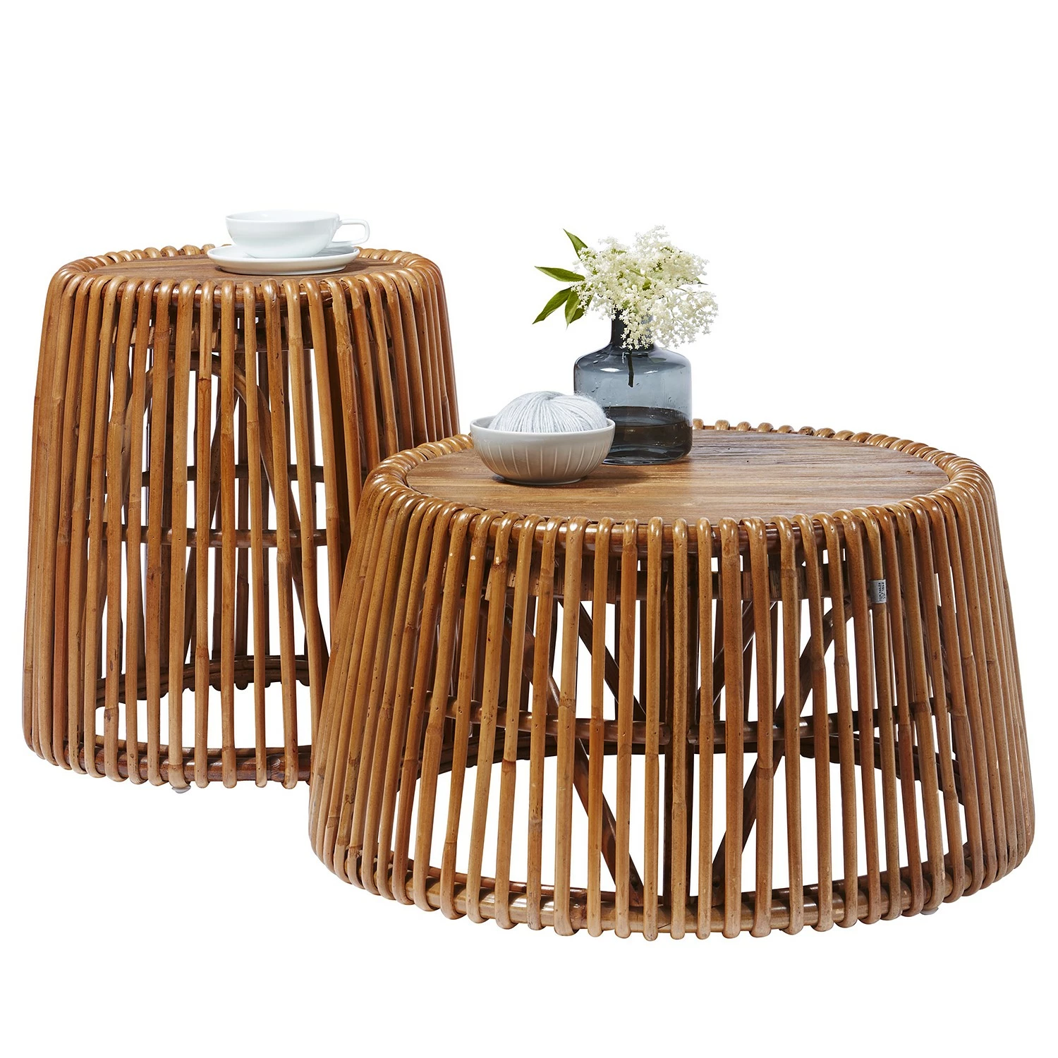Tom Tailor Beistelltisch Perira II - Teak massiv / Rattan - Teak / Rattan 6 Tom Tailor Beistelltisch Perira II - Teak massiv / Rattan - Teak / Rattan – Bild 6