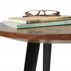 Tom Tailor Beistelltisch Saipina II - Mango massiv / Aluminium - Mango / Schwarz -WOHNZIMMERMÖBEL Verkäufe 1000342406 220325 035 DETAILS P000000001000342406