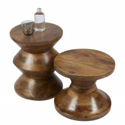 Tom Tailor Beistelltisch Knoppe I - Mango massiv - Mango -WOHNZIMMERMÖBEL Verkäufe 1000342409 220325 040 DETAILS P000000001000342409