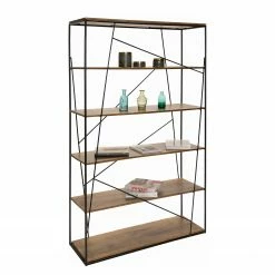 Tom Tailor Regal Piketon II - Mango massiv / Aluminium - Mango / Schwarz -WOHNZIMMERMÖBEL Verkäufe 1000342413 220325 040 DETAILS P000000001000342413