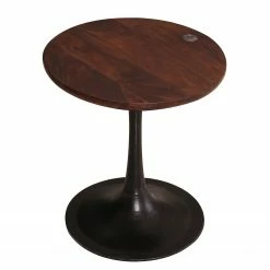 Tom Tailor Beistelltisch Montalbo II - Mango massiv - Eisen / Mango - Schwarz -WOHNZIMMERMÖBEL Verkäufe 1000342418 220325 040 DETAILS P000000001000342418