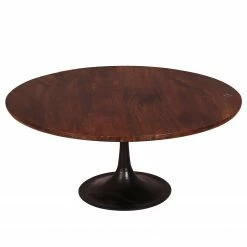 Tom Tailor Couchtisch Montalbo - Mango massiv / Eisen - Mango / Schwarz