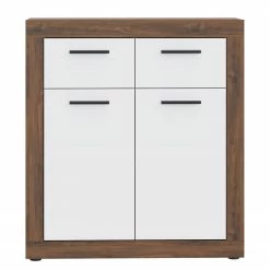 Loftscape Kommode Ballito - Weiß / Walnuss Dekor -WOHNZIMMERMÖBEL Verkäufe 1000342449 220404 030 DETAILS P000000001000342449