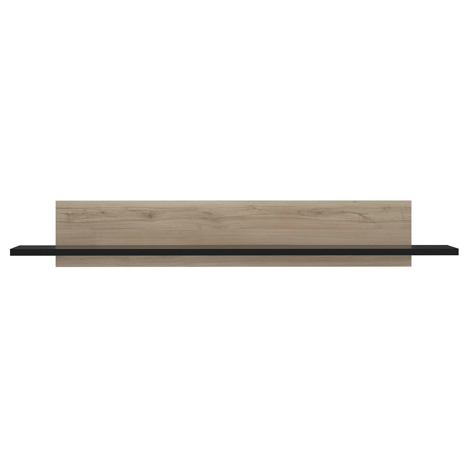 Loftscape Wandboard Piemont - Schwarz / Eiche Bianco Dekor 3 Loftscape Wandboard Piemont - Schwarz / Eiche Bianco Dekor – Bild 3