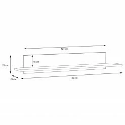 Loftscape Wandboard Piemont - Schwarz / Eiche Bianco Dekor 9 Loftscape Wandboard Piemont - Schwarz / Eiche Bianco Dekor -WOHNZIMMERMÖBEL Verkäufe 1000342451 220404 501 SKETCH DETAILS P000000001000342451 sketch