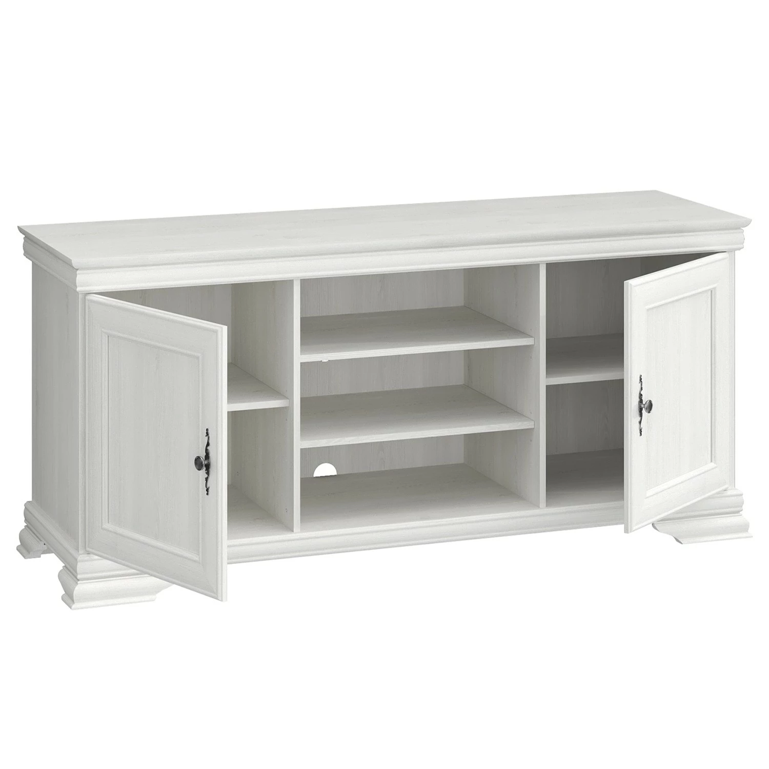 Ridgevalley TV-Lowboard Summerbrook - Eiche Weiß Dekor 3 Ridgevalley TV-Lowboard Summerbrook - Eiche Weiß Dekor – Bild 3