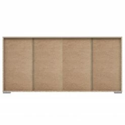 Loftscape Sideboard Perryton - Weiß / Eiche Sonoma Dekor -WOHNZIMMERMÖBEL Verkäufe 1000342469 220404 033 DETAILS P000000001000342469