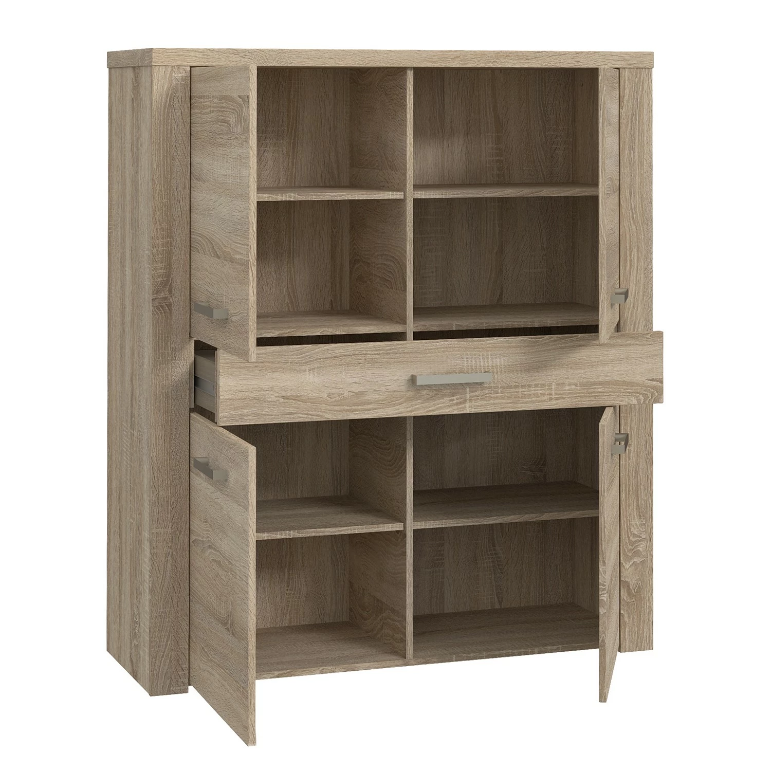 Loftscape Highboard Parksville I - Eiche Sonoma Dekor 4 Loftscape Highboard Parksville I - Eiche Sonoma Dekor – Bild 4