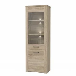 Loftscape Standvitrine Parksville - Eiche Sonoma Dekor