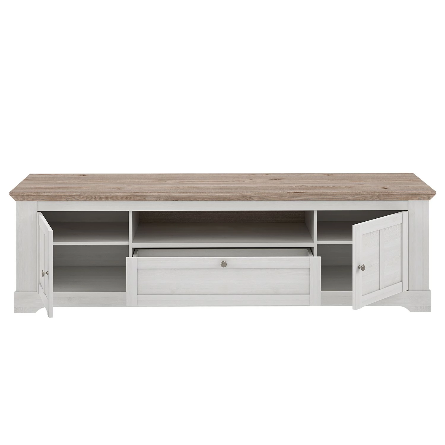 Ridgevalley TV-Lowboard Sandvik I - Eiche Weiß Dekor / Eiche Nelson Dekor 4 Ridgevalley TV-Lowboard Sandvik I - Eiche Weiß Dekor / Eiche Nelson Dekor – Bild 4